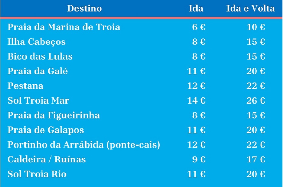 Preços táxi 2026 - v3